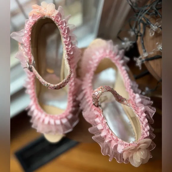 Custom OOAK Hand-Adorned Women’s Statement Heels Platform Pumps Size 42 (US 10) - Picture 11 of 15